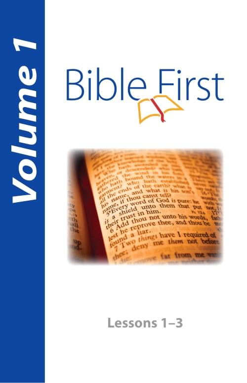 Bible First - Volume 1